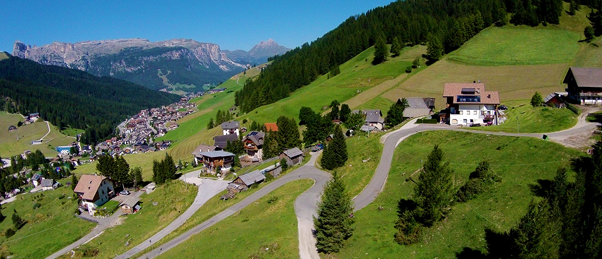 Die Ortschaft St. Kassian